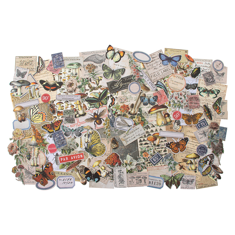 Tim Holtz Idea-Ology Ephemera Field Notes Pack 134/Pkg (051)